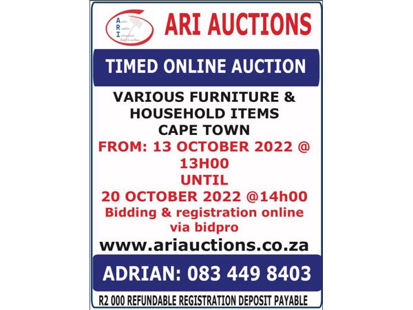 Various household items and furniture
